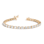 Lab Grown Diamond Oval Tennis Bracelet
