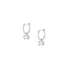 Aurate x Molly Dickson: Oval Lab Grown Diamond Huggie Earrings