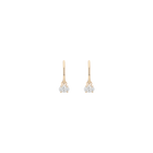 Aurate x Molly Dickson: Oval Lab Grown Diamond Huggie Earrings