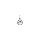 Aurate x Molly Dickson: Pear Georgian Pendant