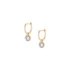 Aurate x Molly Dickson: Georgian Drop Huggie Earrings