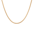 Stainless Steel Herringbone Necklace