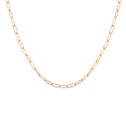 Stainless Steel Paperclip Chain Necklace