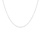 Stainless Steel Mini Paperclip Chain Necklace