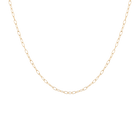 Stainless Steel Mini Paperclip Chain Necklace