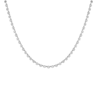 Lab Grown Diamond Georgian Tennis Necklace
