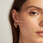 Mini Tidal Hoop Earrings