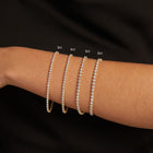 3ct Three-Prong Lab Grown Diamond Tennis Bracelet