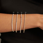 5ct Lightweight Lab Grown Diamond Tennis Bracelet