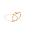 Stainless Steel Crossover Ring