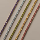 Lab Grown Blue Tourmaline Tennis Bracelet