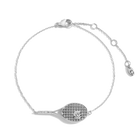 Lab Grown Diamond Tennis Racket Bracelet
