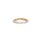 Lab Grown White Sapphire Birthstone Heritage Ring