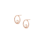 Simple Opal Hoop Earrings
