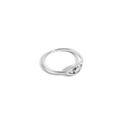 Diamond Bezel Evil Eye Ring
