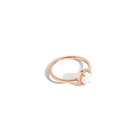 Halo Diamond Opal Ring