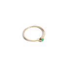 Birthstone Solitaire Ring