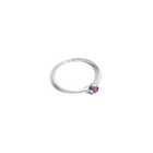 Birthstone Solitaire Ring