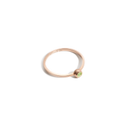 Birthstone Solitaire Ring