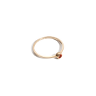 Birthstone Solitaire Ring