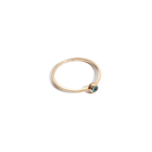 Birthstone Solitaire Ring