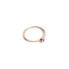 Birthstone Solitaire Ring