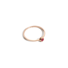 Birthstone Solitaire Ring