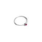 Birthstone Solitaire Ring
