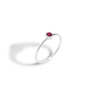 Birthstone Solitaire Ring
