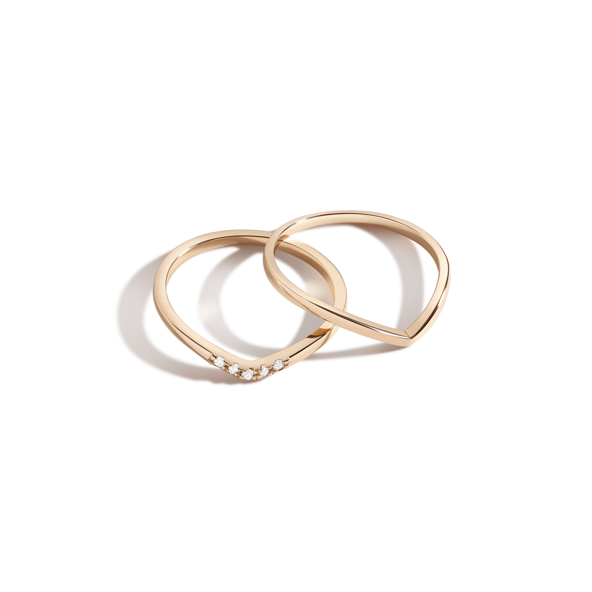 Brooklyn Bridge Ring Set Yellow Gold Vermeil 14K 18K First