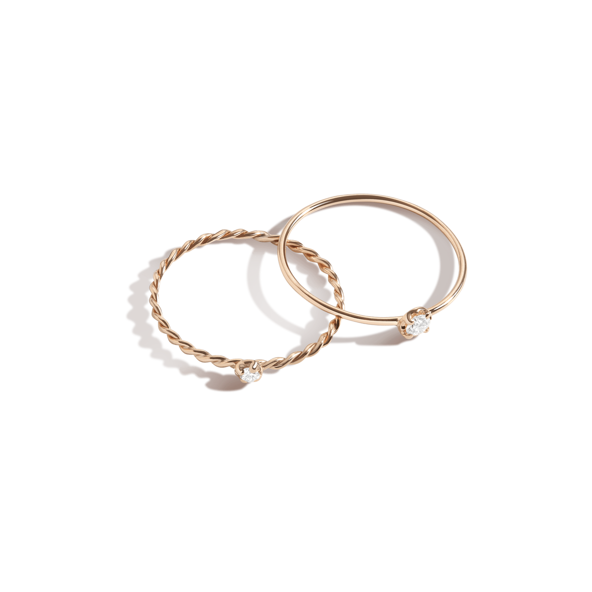 Wisteria Ring Set Yellow Gold Vermeil 14K 18K First