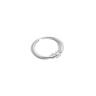 Three Stone Diamond Bezel Ring