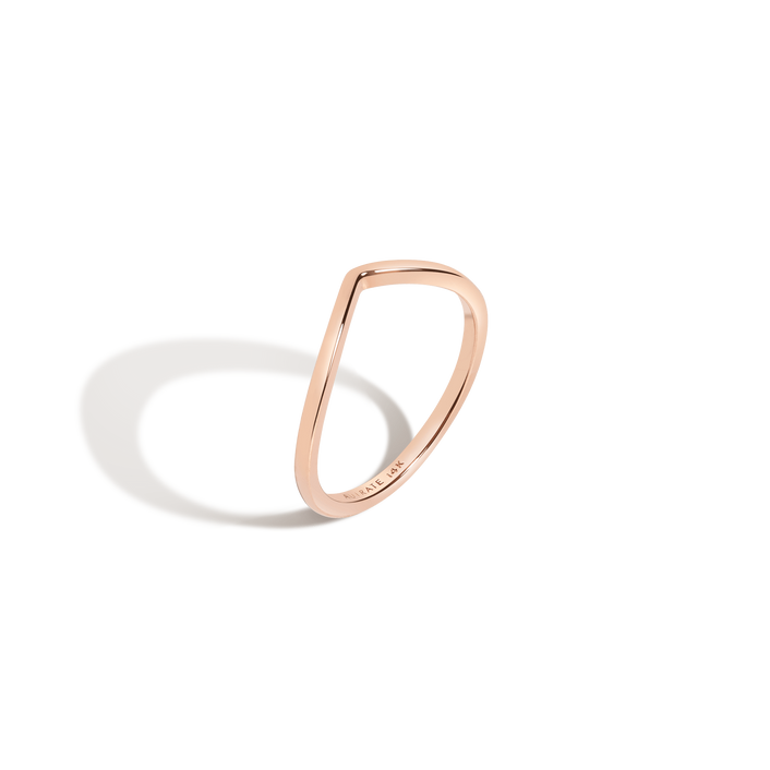 Brooklyn Bridge Ring Rose Gold Vermeil 14K Rose Gold 18K Rose Gold First