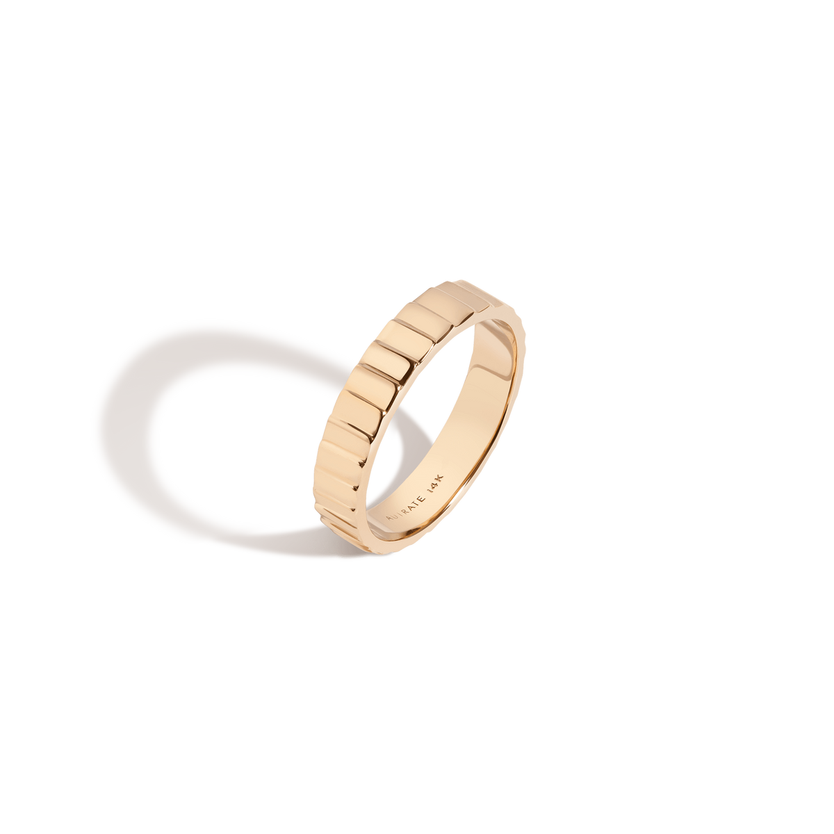 Infinity Band Yellow Gold 14k 18k Front First
