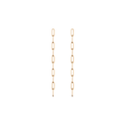 Sway Medium Chain Earrings Long