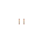 Kaleidoscope Huggie Earrings
