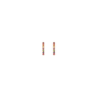 Kaleidoscope Huggie Earrings