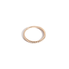 Half Quadricolor Ring (White Topaz)