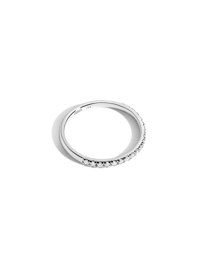 Half Quadricolor Ring (White Topaz)