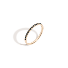 Half Quadricolor Ring (Blue Sapphire)