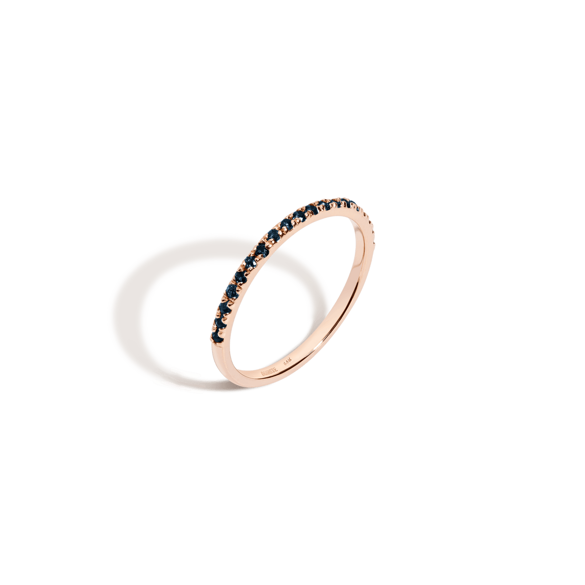 Half Quadricolor Ring (Blue Sapphire)