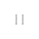 Diamond Eternity Hoop Earrings