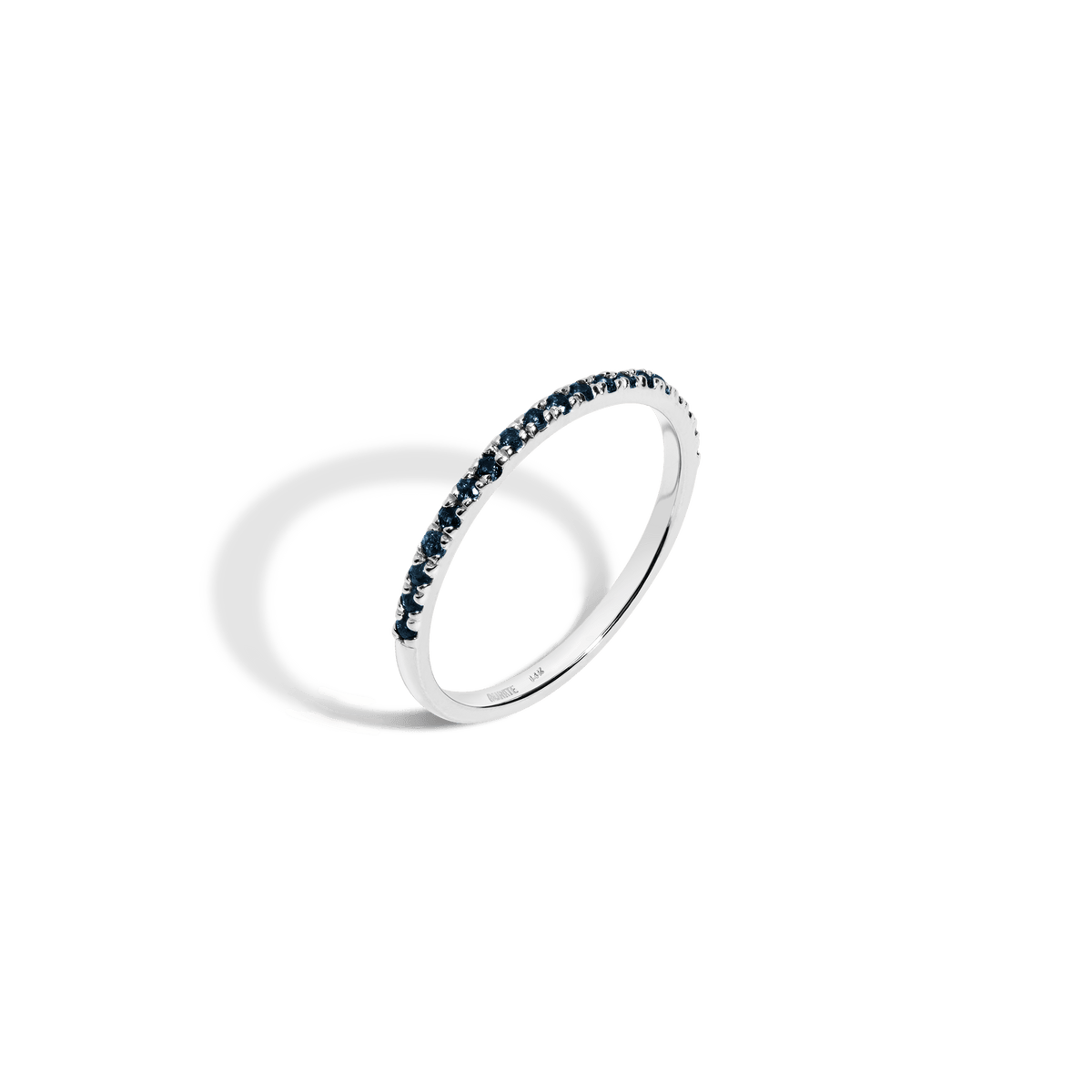 Half Quadricolor Ring (Blue Sapphire)