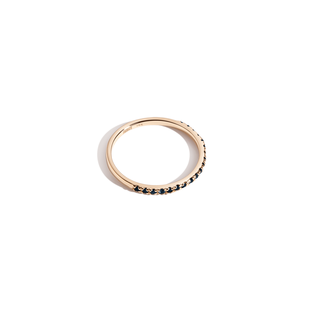 Half Quadricolor Ring (Blue Sapphire)