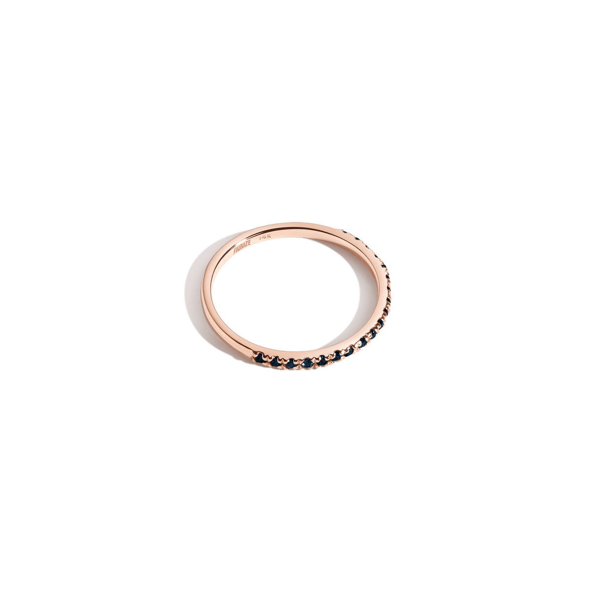 Half Quadricolor Ring (Blue Sapphire)