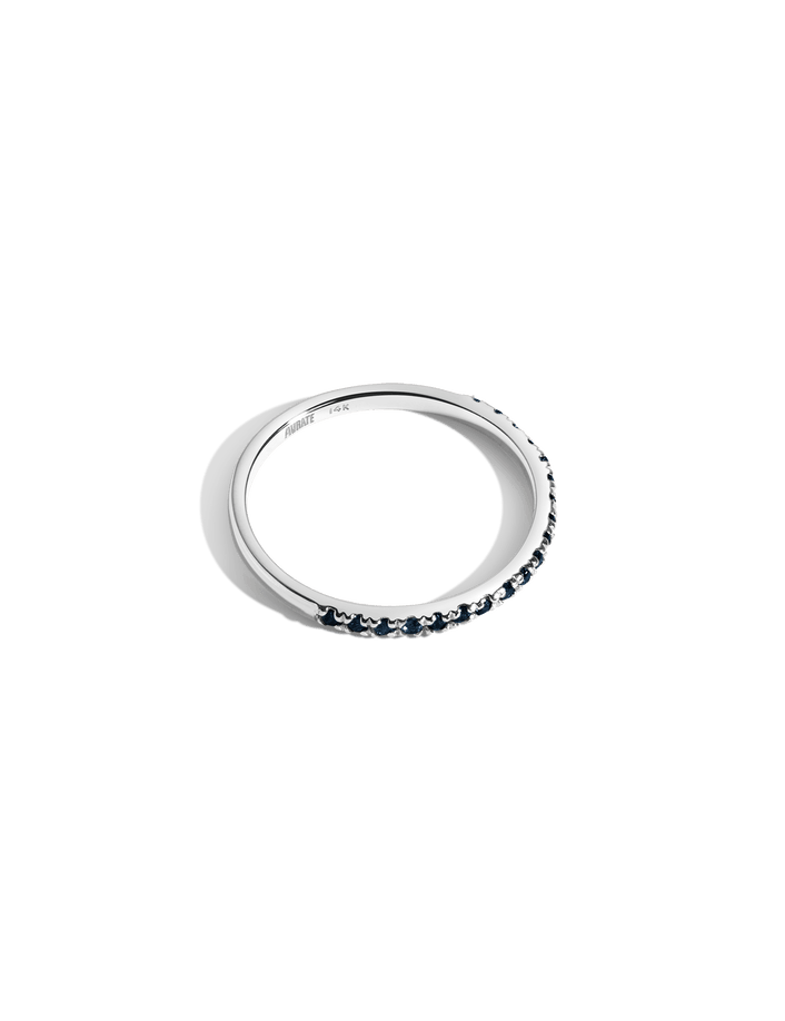 Half Quadricolor Ring (Blue Sapphire)