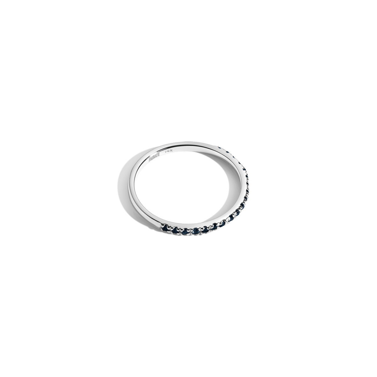 Half Quadricolor Ring (Blue Sapphire)
