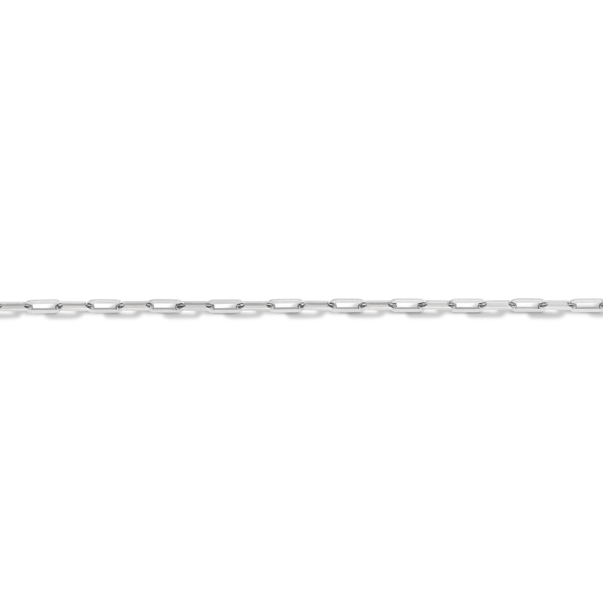 Medium Chain Bracelet White Gold Vermeil 14K 18K First