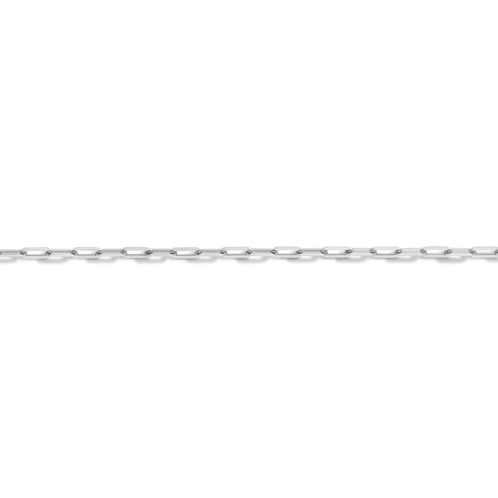 Medium Chain Bracelet White Gold Vermeil 14K 18K First