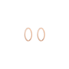 Oval Stud Earrings